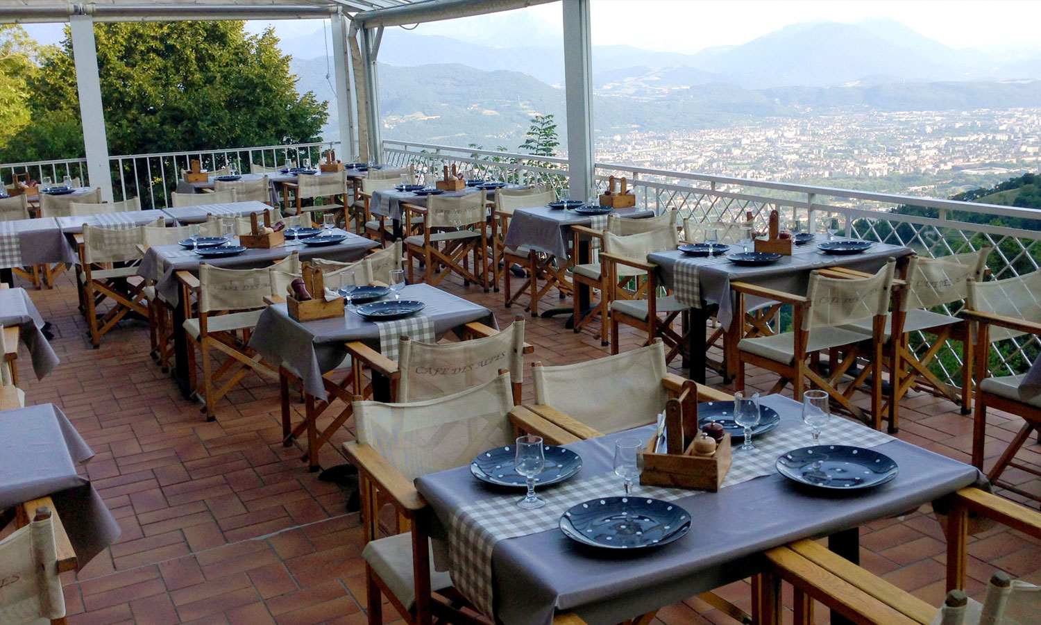 Restaurant vue panoramique Grenoble